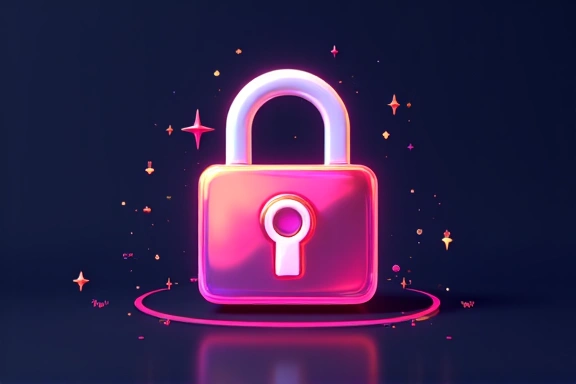 Icona di un lucchetto stilizzato che simboleggia la sicurezza dei dati
